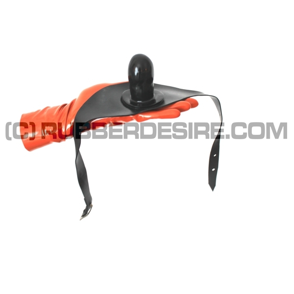 Latex-Penis-Knebel 5cm mit Riemen